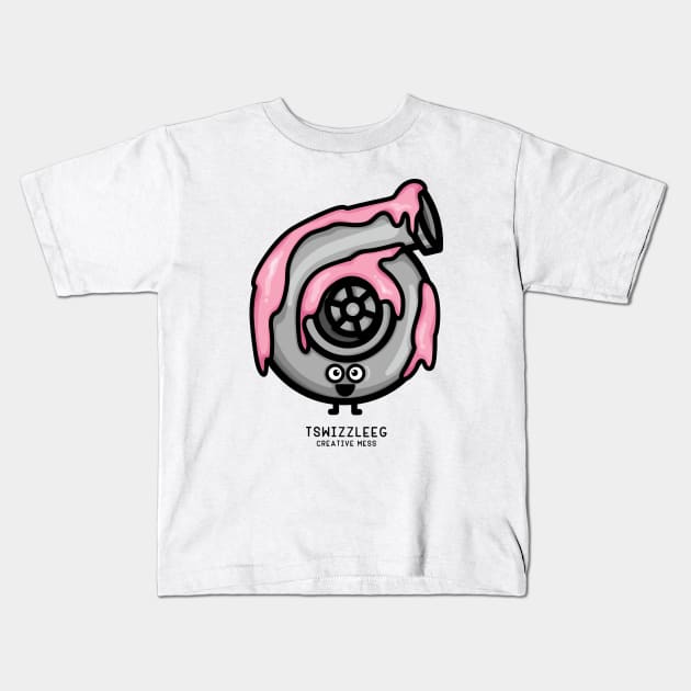 Cutest Turbo - Pink Slime Kids T-Shirt by hoddynoddy